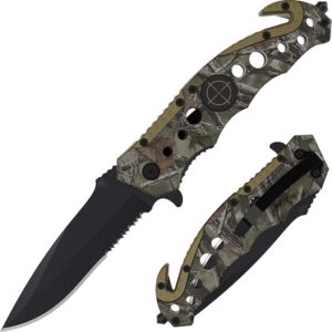 Swiss Safe 3-in-1 Tactical Knife for Military and First Responders