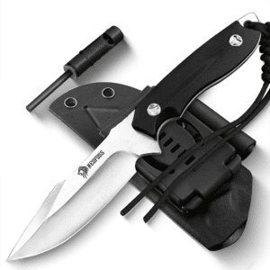 NEDFOSS Survival Knife with Full Tang Fixed Blade