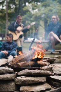 How to Start a Fire in a Fire Pit